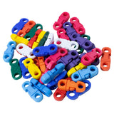 Craft County Quick Release Breakaway Buckles Use with Paracord, Ribbon, Straps, etc. (Mixed, 50 Pack)
