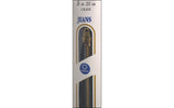 Coats Thread & Zippers F2709002 Brass Jean Metal Zipper, 9, Black