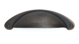 Richelieu Hardware BP82333BORB Sorbonne Collection 3-inch (76 mm) Center-to-Center Brushed Oil-Rubbed Bronze Traditional Cup Sha