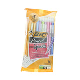 Mechanical Pencils.7mm, w/ 3 Leads, 10/PK, Assorted [Set of 2]