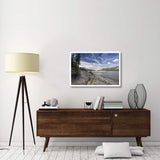 Abraham Lake Created By Bighorn Dam On The North Saskatchewan River, Jasper National Park, Alberta, Canada-Paper Art-38,,X26,,