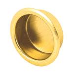 PrimeLine N 7133 3/4 In. Solid Brass Sliding Closet Door Finger Pulls, 4 count (Pack of 1)