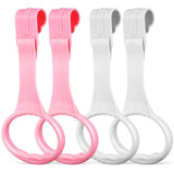JECOMPRIS Baby Pull Up Rings: Baby Bed Ring Baby Walking Trainer Rings Crib Tool Ring Baby Bed Stand Up Rings for Infant Baby To