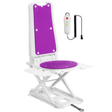 Electric Chair Lift for Senior, Remote Control Floor Lift with Padded Backseat, Bathtub Lift Elderly from Floor, Net Weight 24 L