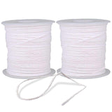 BEADNOVA Candle Wick 400 ft Braided Cotton Candlewick Core Braided Wick for Candle DIY and Making (122m/134yard/400 Foot)