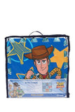 Disney Pixar Toy Story EVA Foam Mat, The Crew Interlocking EVA Foam Flooring Tiles, Blue, 36 x 36 Inches