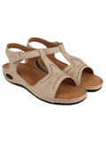 Shoetopia Women'S Block Heel Mules,Cream,6,B0BSC8Y56H