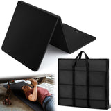 Nuanchu 6'x 2' Mechanic Folding Track Mat for Working on Car Knee Protection EVA Trailer Track Mat Kneeling Pad Cushions for Gym