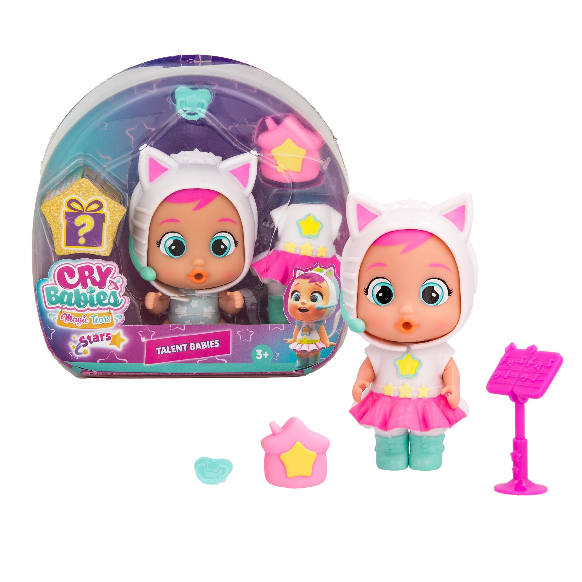 Cry Babies Magic Tears Talent Babies, Daisy - 6+ Surprises, Accessories, Great Gift For Kids Ages 3+,Xbox Systems