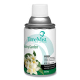 TimeMist Premium Metered Air Freshener Refills Country Garden 7.1 oz (Case of 12) 1042786 Lasts Up To 30 Days and Neutra