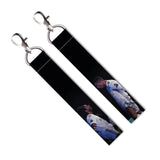 Isee 360 2 Pcs Footballer Lanyard Tag With Swivel Lobster For Gift Luggage Bags Backpack Laptop Bags L X H 5 X 0.8 Inch