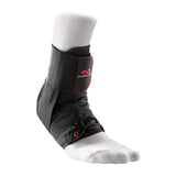 Mcdavid 195 Ultralight Ankle Brace With Figure-8 Strap, Black, Large