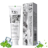 7.5% Hydroxyapatite ToothpasteAppropriate for Sensitive Teeth & Tooth Strengthening, Tooth Repair, Gentle Mint Fluoride-Free For