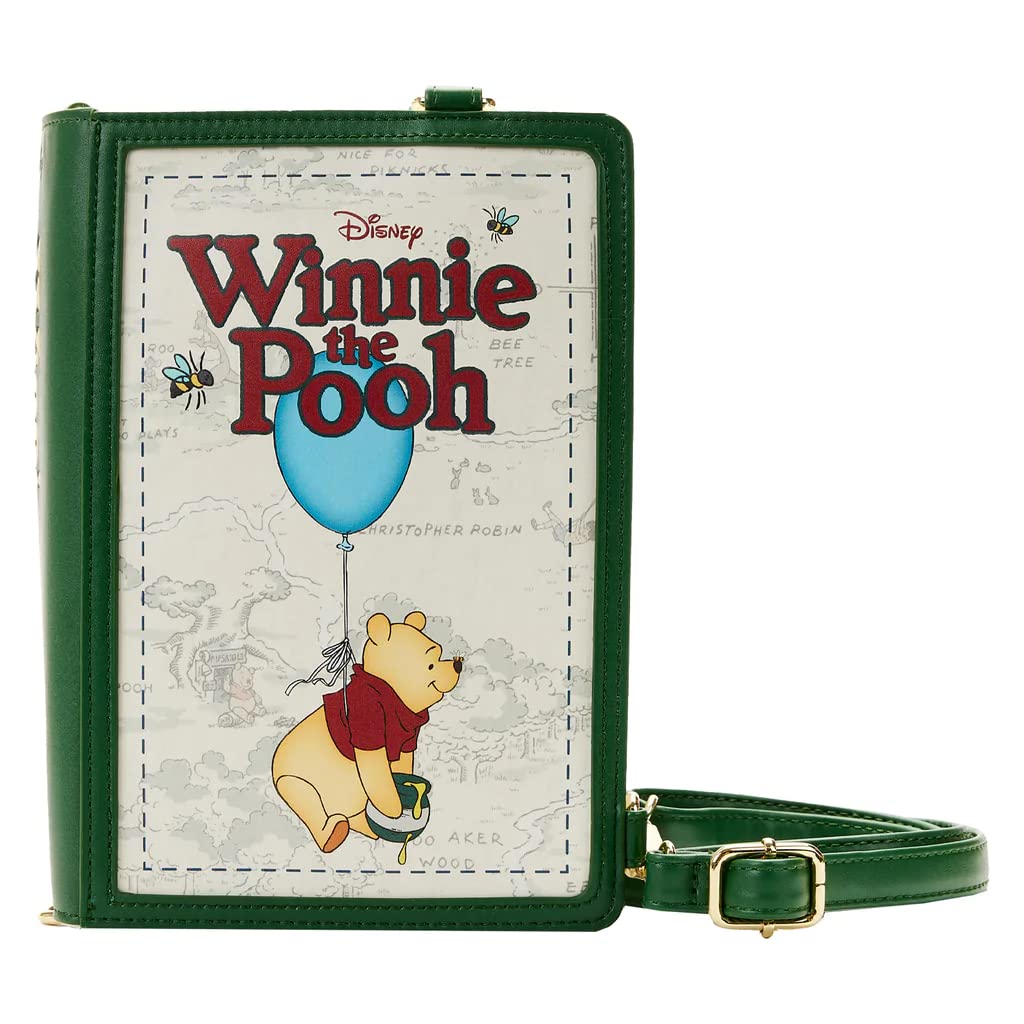 Loungefly Disney Winnie The Pooh Classic Book Convertible Crossbody