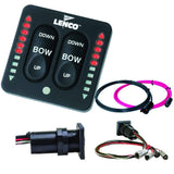 LENCO Marine Lenco 15171-001 LED Tactle Switch w/Pigtail, Dual