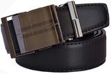 Veteran MenS Black Formal And Casual Synthetic Belt (Blk0472Ni)
