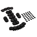 Helmet Pad Replacements Airsoft Helmet Pads 39Pcs/Set Foam Cushion Accessories Motorcycle Foam Pad Liners Protective Mats For Ac