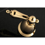 Kingston Brass Ks1022Al Heritage Roman Tub Faucet, 13 X 7.94 X 6.19, Polished Brass