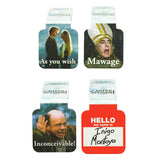 AtaBoy Princess Bride Bookmark, Princess Bride Movie Magnetic Bookmarks (4 Set) Princess Bride Gifts & Merchandise