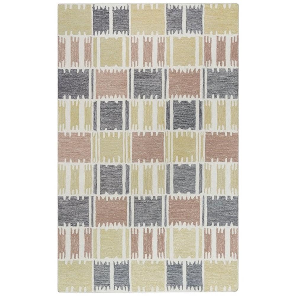 Alora Decor Rivera 8'9' X 11'9' Beige/Ivory/Charcoal Hand-Tufted Area Rug