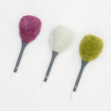 Rocktex 3 Pack Microfiber Delicate Duster & Detail Brush - Dual Ended Duster with Microfiber, Electrostatic and Washable Screen 