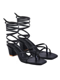 Shoetopia Women'S Casual Outdoor Comfortable Trendy Heels,Black,3,B0B8RZKZ7L