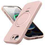 KMAMBAG Designed for iPhone 17E/16E Case with Magnetic Invisible Stand, [Compatible with Mag-Safe][Full Camera Protection] Liqui