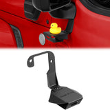 JOYTUTUS Duck Landing Pad Compatible with Wrangler JK JL Gladiator JT, 2007-2025 Wrangler Duck Holder Outside Mirrors Mount with