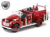 Road Signature 20068 1941 GMC Fire Engine Red with Accessories 124 Diecast Model Car
