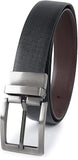 Cimoni MenS Genuine Leather Reversible Belt | Formal Brown & Black Pin Buckle Belt For Men | Classic Design For Office, Work & B