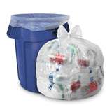 Aluf Plastics 55 Gallon Clear Trash Bags - (Huge 100 Pack) - 38 x 58 - 1.5 MIL (Equivalent) - Heavy Duty Industrial Liners Clear
