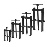 TFONSIGI 2 Jaws Bearing Puller 4-Pcs Set, 4'' 6'' 8 10 Adjustable Two Jaw Puller Remover Tool, Carbon Steel Pump Removing Kit fo