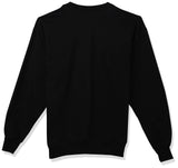 Hanes Men'S Ultimate Cotton Heavyweight, Black, Large