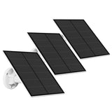 Solar Panel for Security Camera, 5W USB Solar Panel Compatible with Rechargeable Battery Camera, Solar Charger for Camera with I