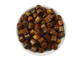 Wooden Beads 100pcs Tube Cylinder Wood Beads 8 x 8mm Loose Beads for Bracelet Necklace Jewelry Making Craft DIY (8 x 8mm, 1104, 