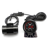 ZHSYMX Universal 52mm Water Temperature Gauge 100-300F(38-150C) Electronic Red Digital LED DC12V for Car Automotive with Joint P