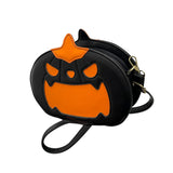 Club Bollywood The Style Sutrawomens Shoulder Bag Trendy Pumpkin Crossbody Bag For Outdoor Vacation Spring Black Mouth|Clothing,