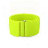 MERISHOPP Textured Woven Foot Strap DLoop Buckle ThreeLeg Game Strap Adjustable Foot Loop, Lime Green
