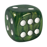 Role 4 Initiative D6 18Mm Emerald Dragon Shimmer W/White (12)