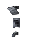 Pfister LG89-8DFB Kenzo 1-Handle Tub and Shower Trim Matte Black