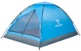 CAMEL CROWN 2 Person Camping Tent with Removable Rain Fly, Easy Setup Outdoor Tents Water Resistant Lightweight Portable for Fam