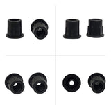 FENCE & DECK RITE Baluster connectors for OD Metal balusters. Black Polypropylene (Fixed Baluster Connector Pack of 50)