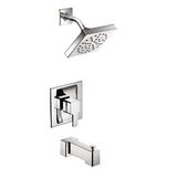 Moen 90 Degree Chrome PosiTemp Tub and Shower Trim Kit without Valve, TS2713