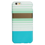 AGENT18 iPhone 6 Plus case, FlexShield Blue Preppy