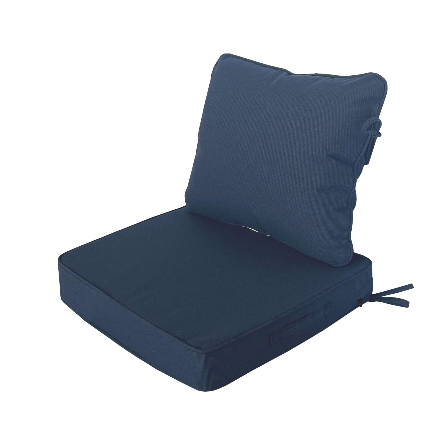 COZYVIDA 19x19 Outdoor Cushion Cushion Set of 1 Patio Furniture Cushion Resilient Foam Filling Water-Proof Stain-Resistant U