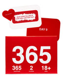 WERE NOT Really Strangers 365 Card Game - Daily Conversation Cards for Couples - Gift for Partners, Fun & Meaningful Scratch-Off