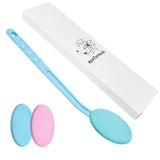 Eyxformula Lotion Applicator for Back with 2 Pads, 14.6 Inch Long Handle