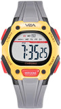 V2A Digital Resin Band Watch For Boys- Kids Between 4 To 14 Years Of Age Multi-Functional 30 M Waterproof Digital Sports Resin B
