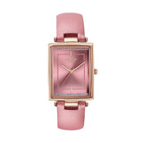Sonata Poze 7 Analog Pink Dial Pink Leather Strap Watch For Women - Sp80152Wl01W