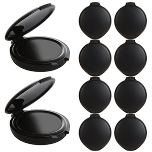 10 Pack Fingerprint Ink Pads, Thumbprint Ink Pad, Black Ink Pad, Thumb Print Stamp Pad for Office Supplies Identification Notary